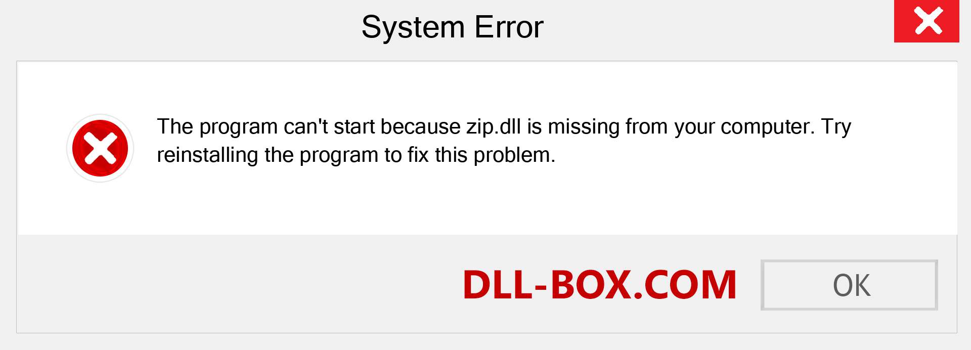  zip.dll file is missing?. Download for Windows 7, 8, 10 - Fix  zip dll Missing Error on Windows, photos, images